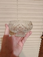 Żardiniera patera szklana PRL