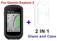 Etui Silikonowe ochronne do nawigacji GARMIN EDGE EDGE Explore 2 + 2 szkła