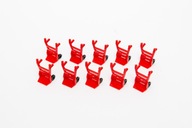 Lego 2495c01 wózek ręczny czerwony 10 sztuk