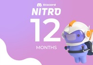 DISCORD NITRO 12 MIESIĘCY | VOUCHER