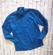 Koszula męska M niebieska