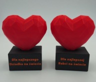 Statuetka serce – prezent na Dzień Babci i Dziadka