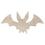 Drewniany dekor sklejka NIETOPERZ HALLOWEEN decoupage drewniane zwierzątka