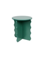 Stolik Przystawny 35x40 cm Okrągły Ø35 – Kawowy, Pomocniczy, Loft