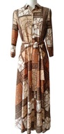 Sukienka maxi w ciekawy wzór r. 36