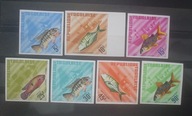 seria Mi 543 – 549 B ** TOGO RYBY