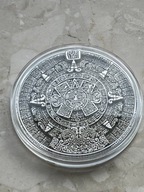 Moneta srebrna Aztec Sun Stone Stacker 2oz 2022 Aztecki Kamień Słońca