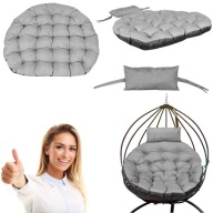 PODUSZKA OGRODOWA WODOODPORNA 110 CM NA KRZESŁO HUŚTAWKĘ WISZĄCĄ KOKON