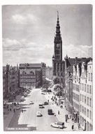 Gdańsk Długi Targ 1964r. Fso Warszawa Pickup Milicja 508H