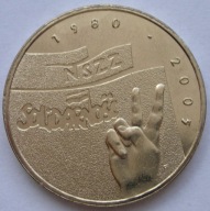 Polska 2 złote 2005 - SOLIDARNOŚĆ 25 lat - stan 1/2
