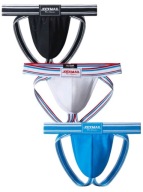 3-pack Oddychająca bielizna męska Jockstrap JOCKMAIL M