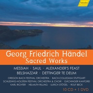 HANDEL Sacred Works Messiah Saul Alexander's Feast Belshazzar [10CD+1DVD]
