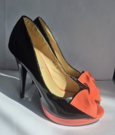 Ma-Eva szpilki czółenka lakierowane 37