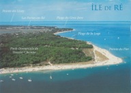FRANCJA - ILE DE RE - WYSPA - Z LOTU PTAKA