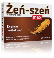 Alg Pharma żeń-szeń max, 30 tabl.