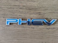 Emblemat PHEV znaczek hybryda plug-in klapa bagażnika OEM