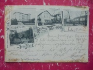 OBORNIKI ŚLĄSKIE TRZEBNICA KURHAUS SITTEN SZPITAL DR LEWALDS 1900 RRR