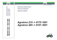 Deutz-Fahr AGROTRON 215, 265 - katalog części zamiennych ciągników