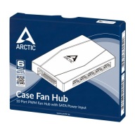 Arctic Case Fan Hub Wentylatorów obudowy PC Rozdzielacz PWM 10x 3 / 4-pin