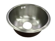 Zlew WPUSZCZANY nierdzewny 300mm satynowa powłoka