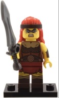 LEGO 71045 Minifigures Seria 25 Dziki Barbarzyńca col25-11