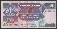 Uganda 20 shilling 1988 - BR - stan bankowy UNC
