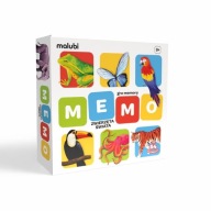 Gra memo Zwierzęta Świata edukacyjna Malubi