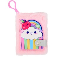 NOTES NOTESIK PLUSZOWY Mini Pamiętnik Włochacz