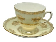 COLCLOUGH Angielska porcelanowa filiżanka ze spodkiem