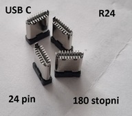 Gniazdo USB C do lutowania 24-PIN 3.1 SMD złącze dwurzędowe (r24)