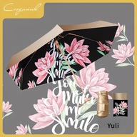 PARASOL UPF 50+ULTRA KWIATY ZŁOTAMINI KOLOROWA ORIENTALNA ORNAMENT ANIME