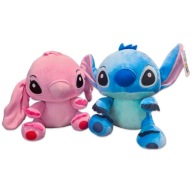 DISNEY STITCH I ANGEL ZESTAW PLUSZOWYCH MASKOTEK PRZYTULANEK 20 CM PREZENT