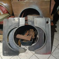 Reperaturki blotników tył Fiat 126p st ORYGNAŁ