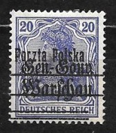$$PMW ROCZNIK 1918 Fi 12d I * WYDANIE PRZEDRUKOWE na znaczkach GGW gw/opis