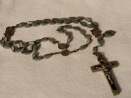 Piękny popielaty różaniec