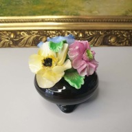 Kompozycja kwiatowa Sylvac | bone china | Staffordshire | Anglia