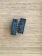 Układ K555ŁA3=74LS00, 4x bramka dwuwejściowa NAND