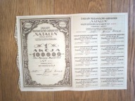 P103A# ZAKŁADY PRZEMYSŁOWE GARBARSKIE NATALIN - 1 AKCJA