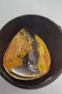 Kolekconerski naturalny kwarc fantomowy żółty #30 19x16mm