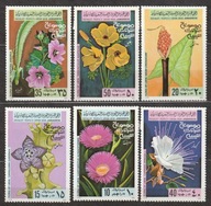 LIBIA - KWIATY - FLORA - CZYSTE **