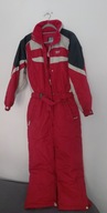 Czerwony jednoczęściowy kombinezon męski narciarski zimowy snowbordowy 46