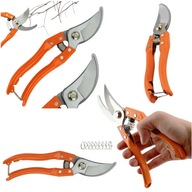 SEKATOR DO GAŁĘZI NOŻYCE OGRODOWE RĘCZNE DO CIĘCIA STALOWE + ZAPAS SPRĘŻYNA