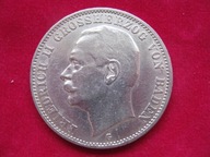 3 marki G 1910 - Badenia - Piękna !