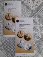 Foldery do monet - Jan Karol Chodkiewicz - 2025 r.-kpl. pol+ang.