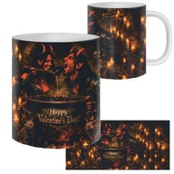 Kubek „Valentine Devils” Walentynkowy ceramika 330 ml