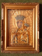 Stara Polska ikona / obraz Matki Boskiej