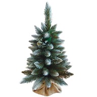 Choinka sztuczna Świerk DIAMENTOWY 60cm + juta