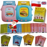 CZYTNIK KART NAUKA MÓWIENIA SŁÓWEK SŁÓW ANGIELSKI POLSKI 448 SŁÓW