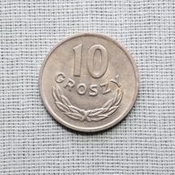 PRL 10 Groszy 1949 Miedzionikiel, okołomennicza