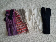 Cool Club rajstopy czarne białe kolorowe 8szt roz 146-152